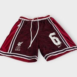 Nike Lebron x Liverpool FC DNA+ 8” Basketball Shorts size Small DX0144-652 (b)
